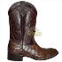Bota masculina texas escama marrom sv8107